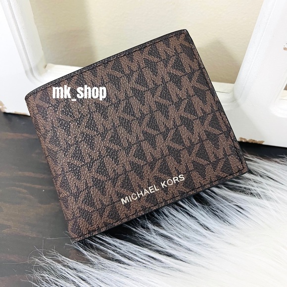 Michael Kors Cooper Billfold Men’s Wallet with Coin Pocket - Picture 2 of 16